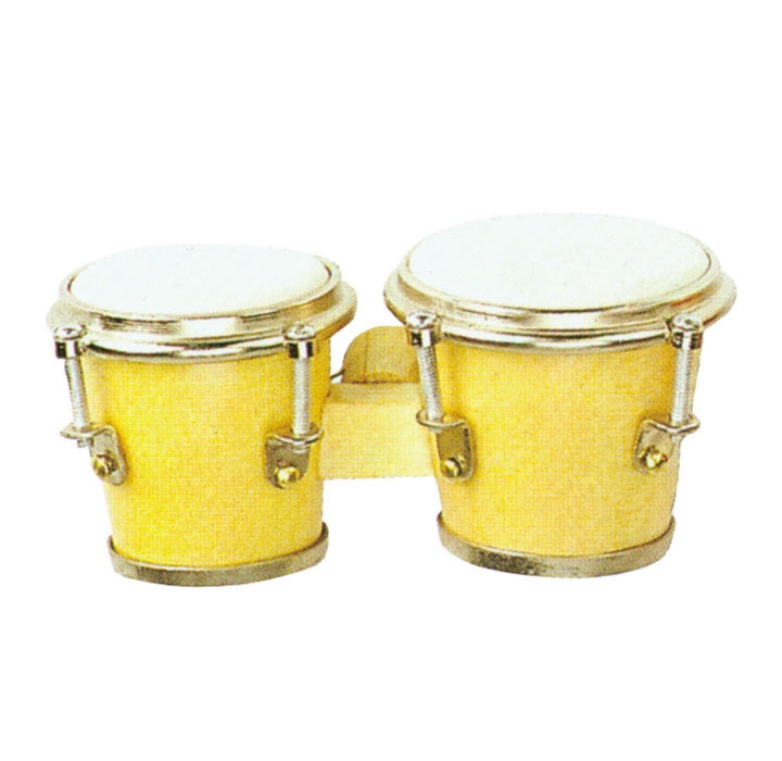 Miniature Bongo Drum Musical Instrument Replica Gift